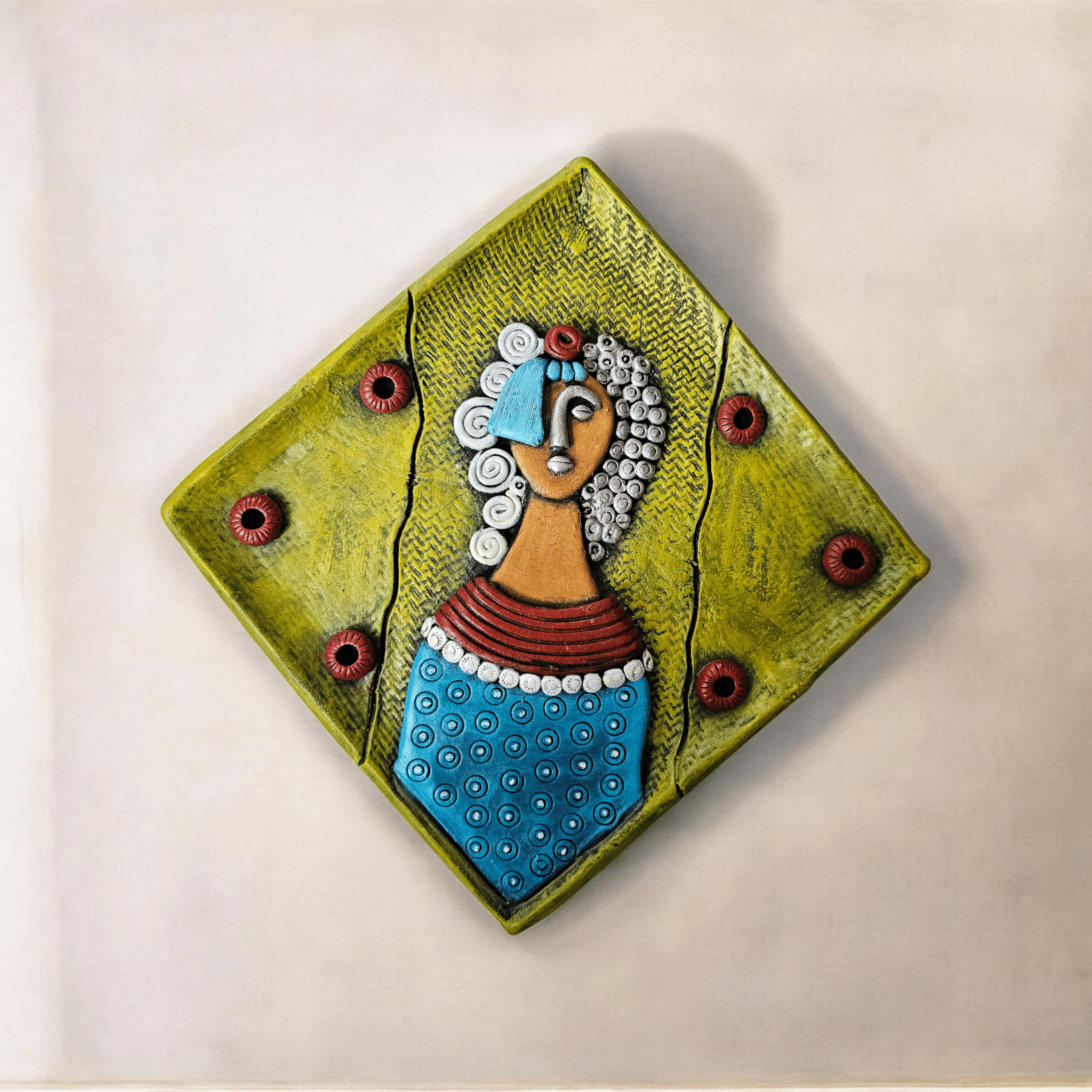 Terracotta wall doll